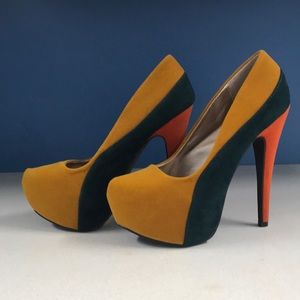 The ultimate three color fall heel